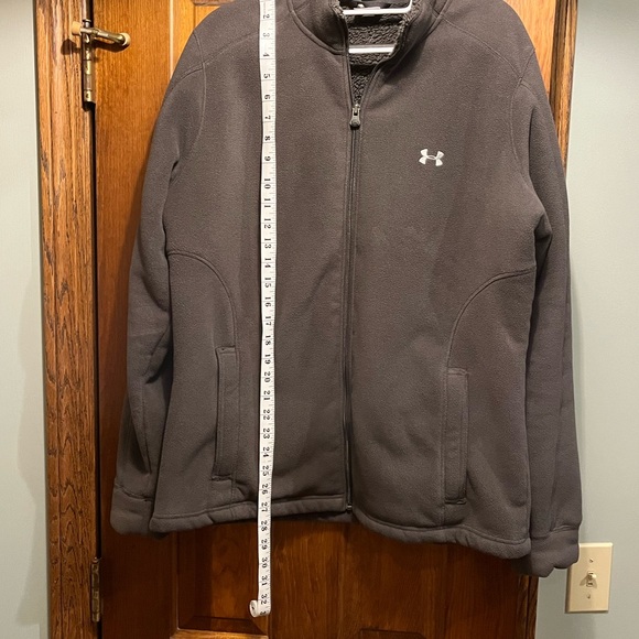Under Armour Women's Fleece Zip Jacket Size XL - Picture 6 of 9